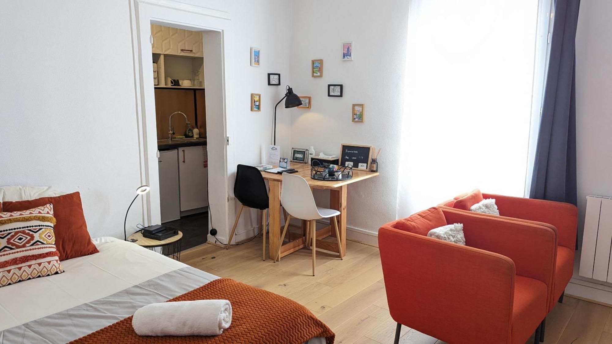 Appartement Hypercentre Calme Proche Centre Des Congres 昂热 客房 照片